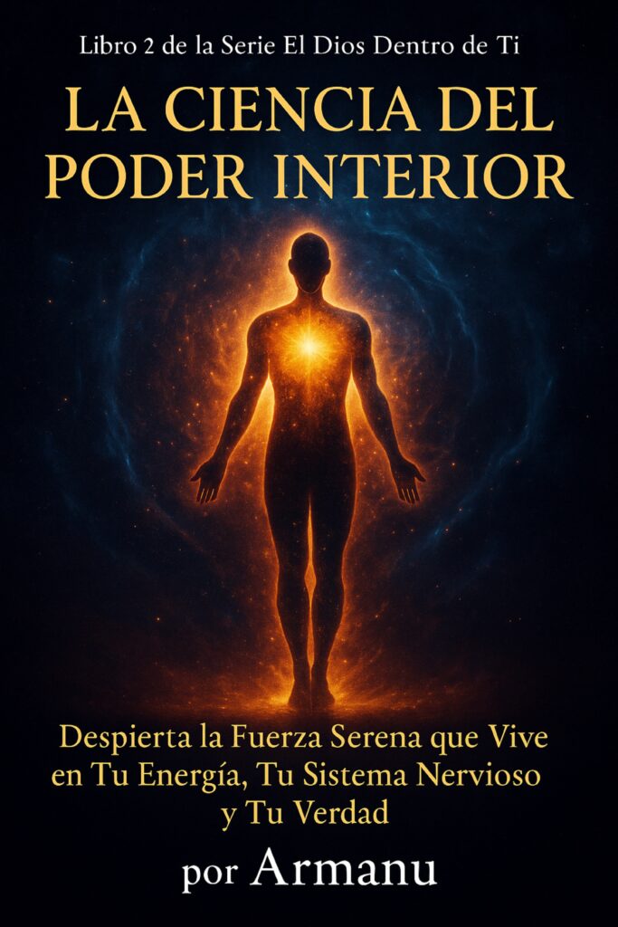 LA CIENCIA DEL PODER INTERIOR: Despierta la Fuerza Serena que Vive en Tu Energía, Tu Sistema Nervioso y Tu Verdad (El Dios Dentro de Ti nº 2)  de Armanu (Autor) 
Libro 2 de 9: El Dios Dentro de Ti