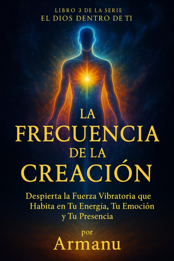 La Frecuencia de la Creación: Despierta la Fuerza Vibratoria que Habita en Tu Energía, Tu Emoción y Tu Presencia (El Dios Dentro de Ti nº 3)  de Armanu (Autor) 
Libro 3 de 9: El Dios Dentro de Ti
