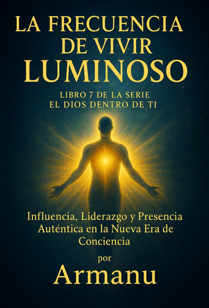 La Frecuencia de Vivir Luminoso: Influencia, Liderazgo y Presencia Auténtica en la Nueva Era de Conciencia (El Dios Dentro de Ti nº 7) de Armanu (Autor)  
Libro 7 de 9: El Dios Dentro de Ti
